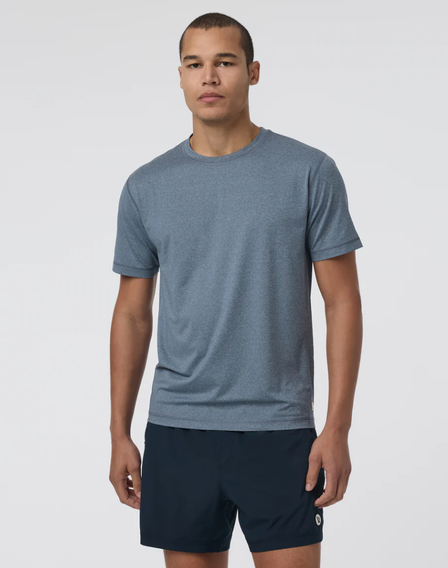 Tradewind Performance Tee Pacific Heather