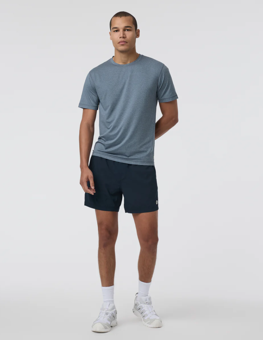 Tradewind Performance Tee Pacific Heather