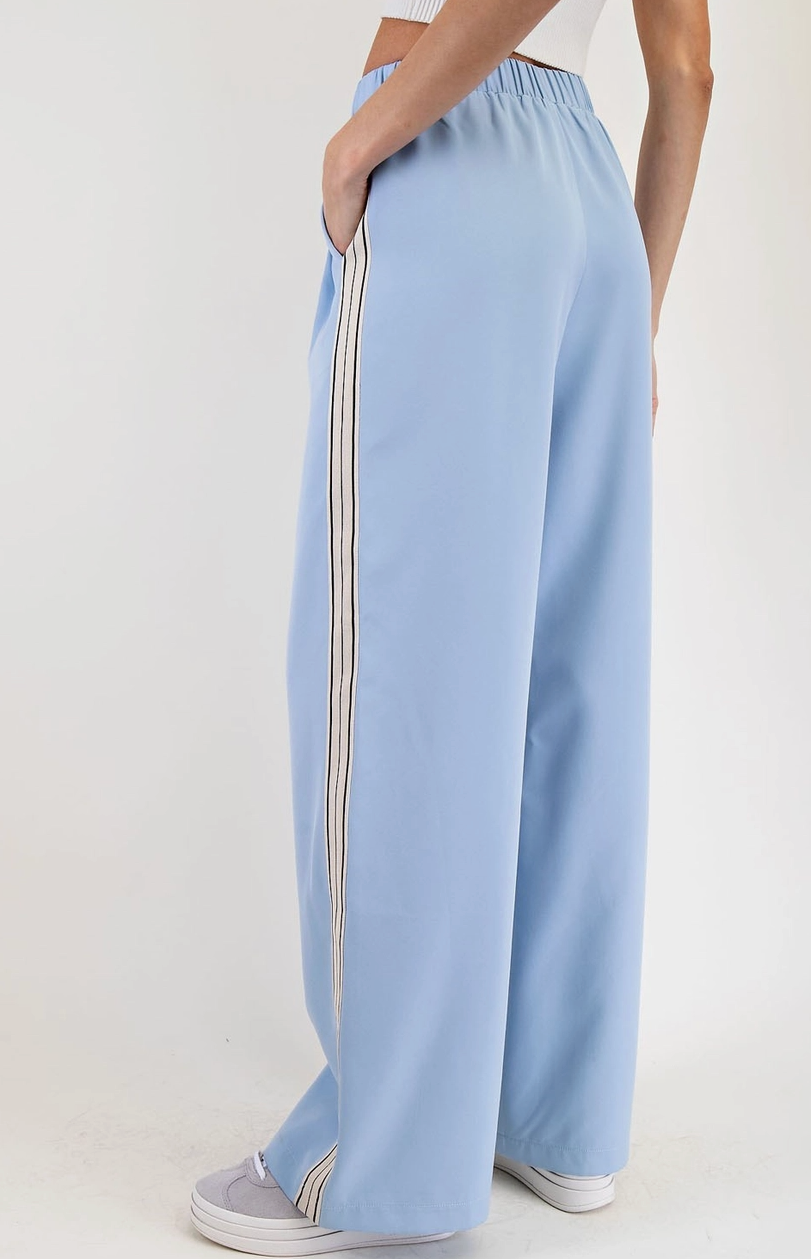 Side Track Straight Leg Pant Denim