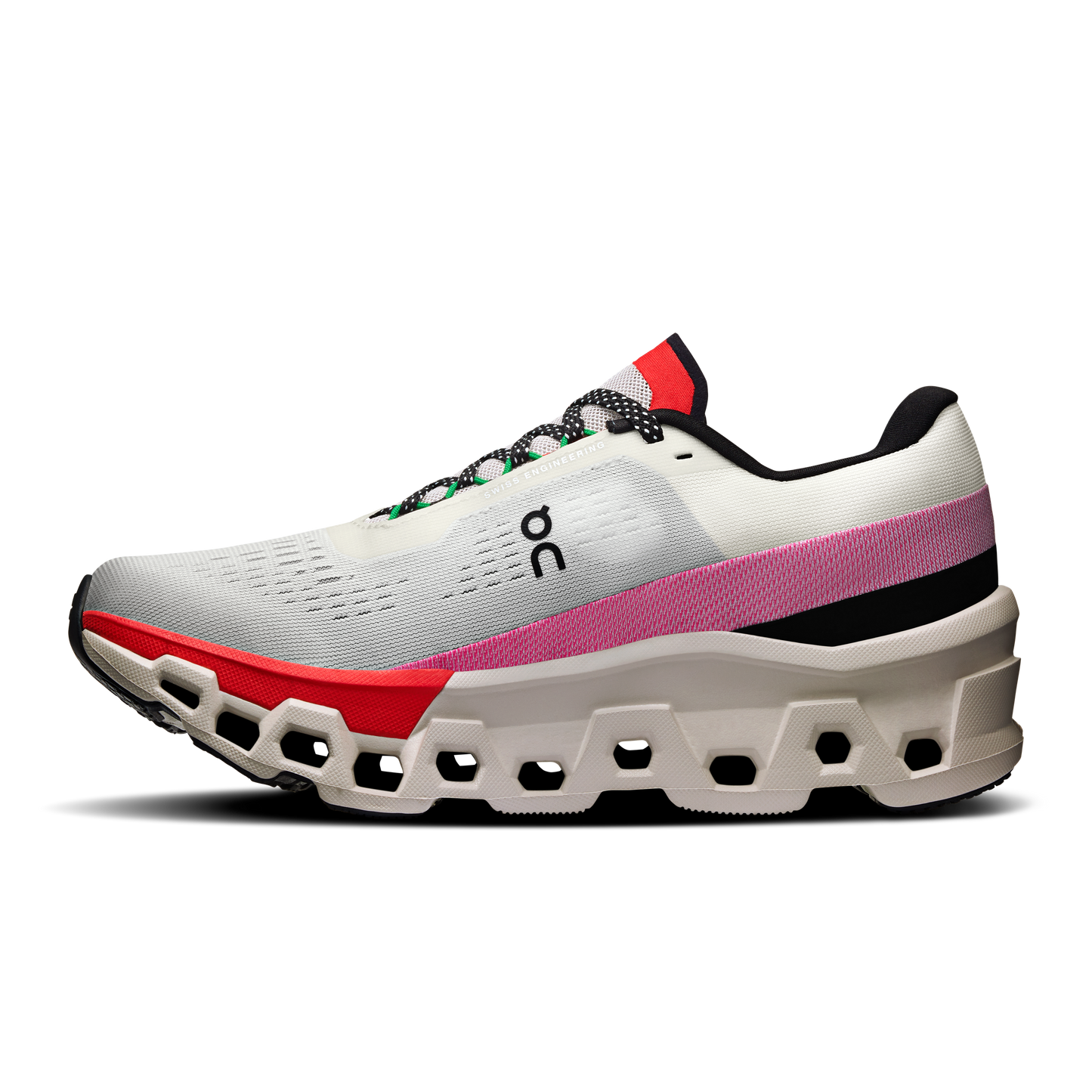 Cloudmonster 2 Women's Ivory Red