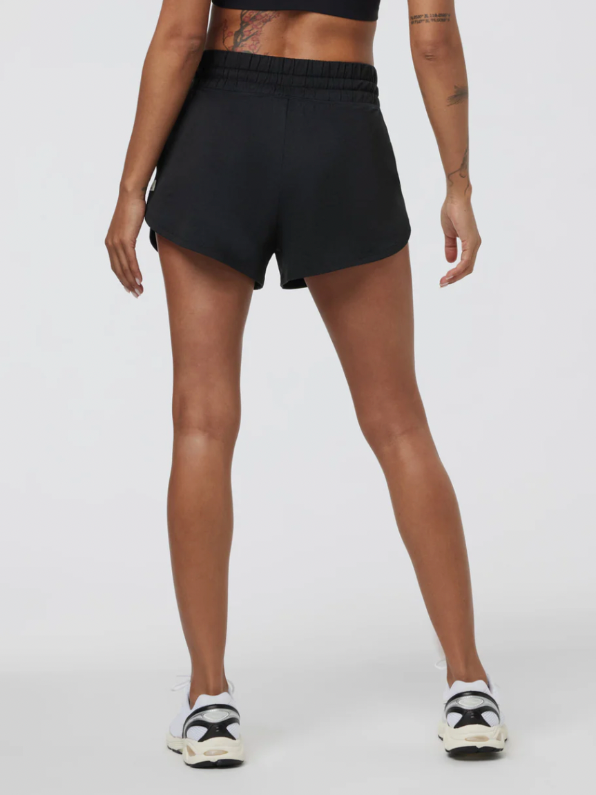 Vuori W Halo Performance Short 2.0 Black Heather