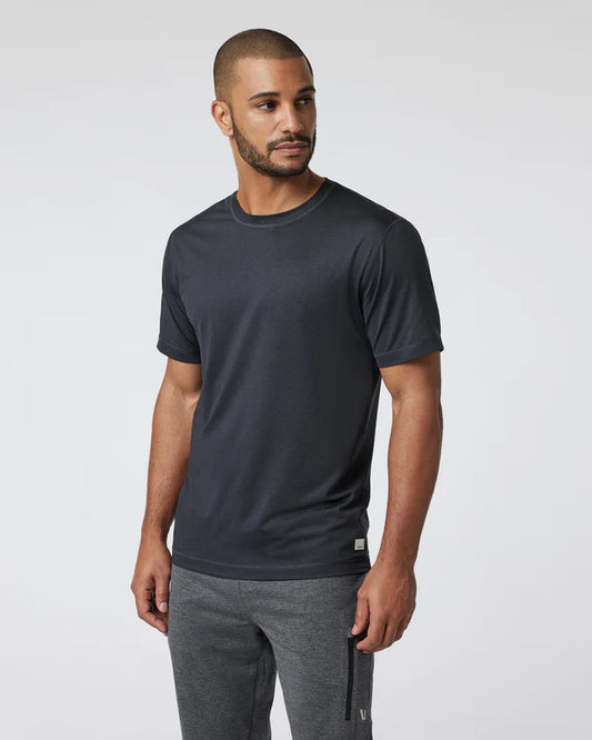 Tradewind Performance Tee Heathered Black