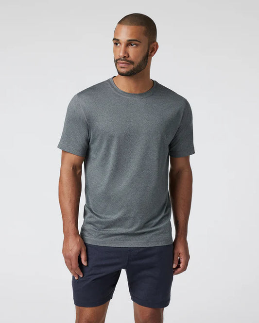 Tradewind Performance Tee Heathered Gray
