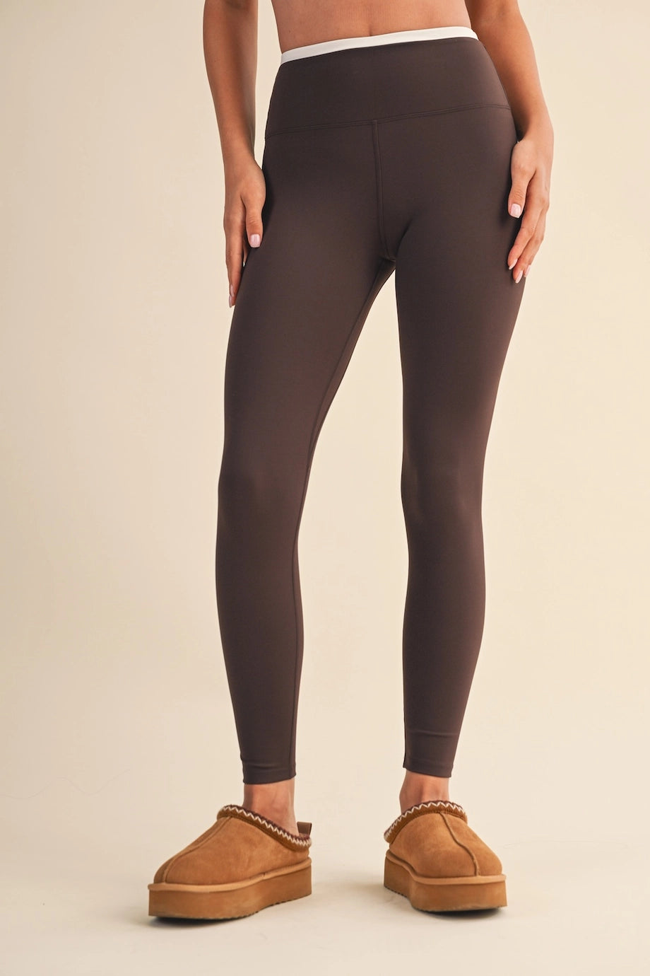 Chocolate Contrast Legging