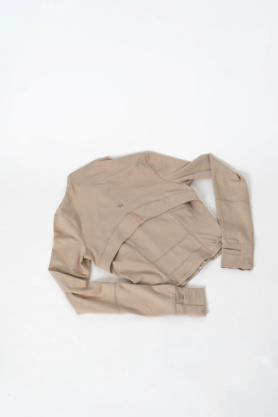Cropped 'on the Go' Zip-Up