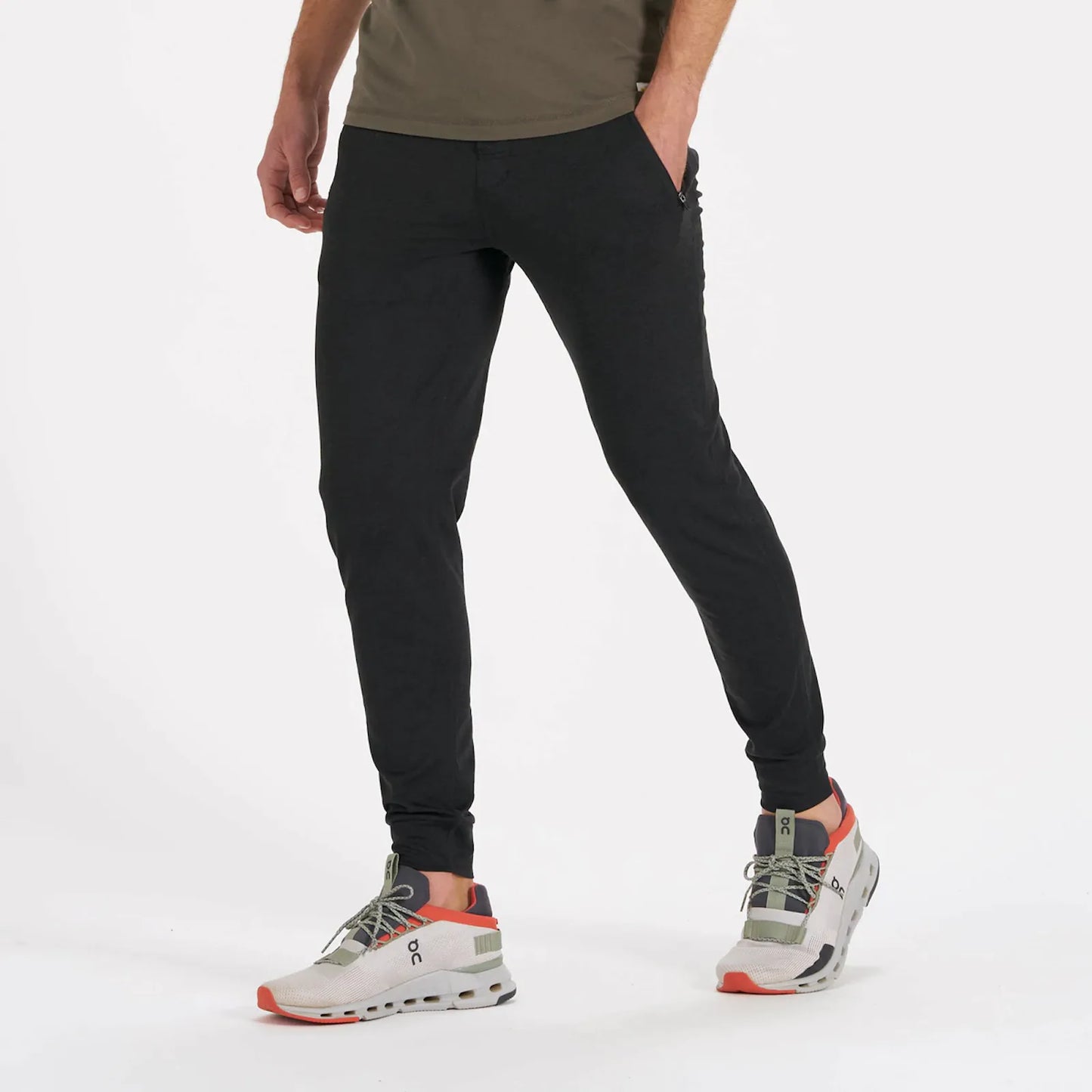 Vuori M Ponto Performance Jogger Black Heather